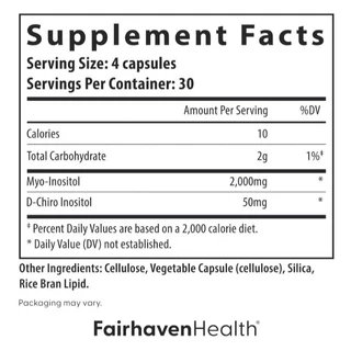 Fairhaven Myo D Chiro Inositol 40:1 บำรุงไข่ ปรับฮอร์โมน ผู้มีบุตรยาก เหมาะกับ PCOS