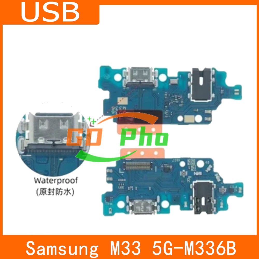 ชุดบอร์ดชาร์จ Samsung M33 5G-M336B  แพตูดชาร์จ Samsung M33 5G-M336B  มีบริการรับชำระเงินเมื่อส่งสินค