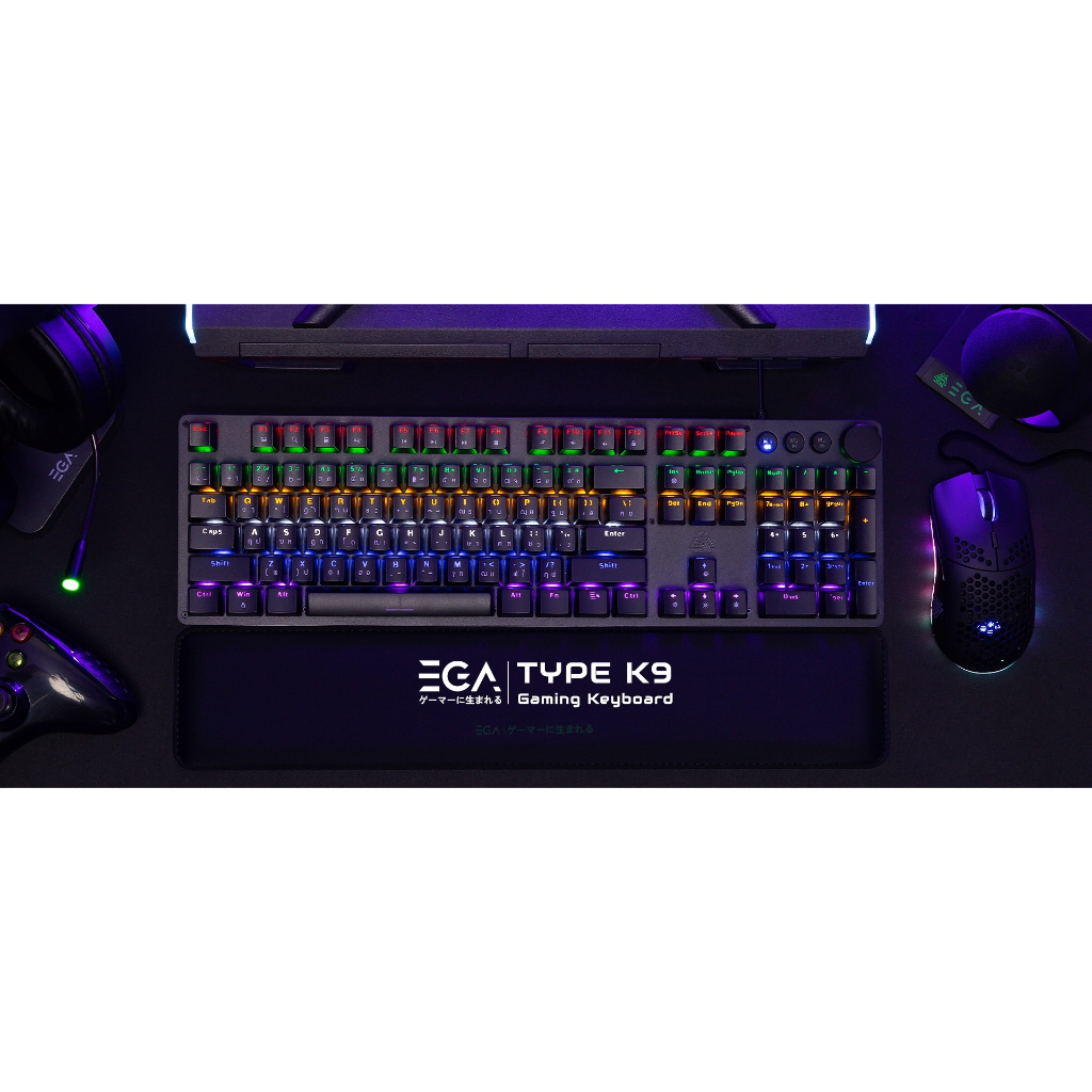 คีย์บอร์ด EGA TYPE-K9 Gaming Keyboard