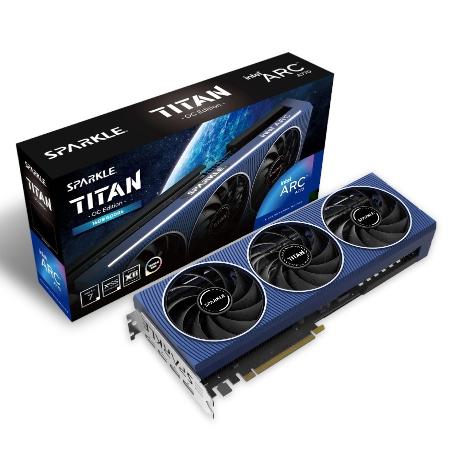 SPARKLE INTEL ARC A770 TITAN OC EDITION 16GB GDDR6
