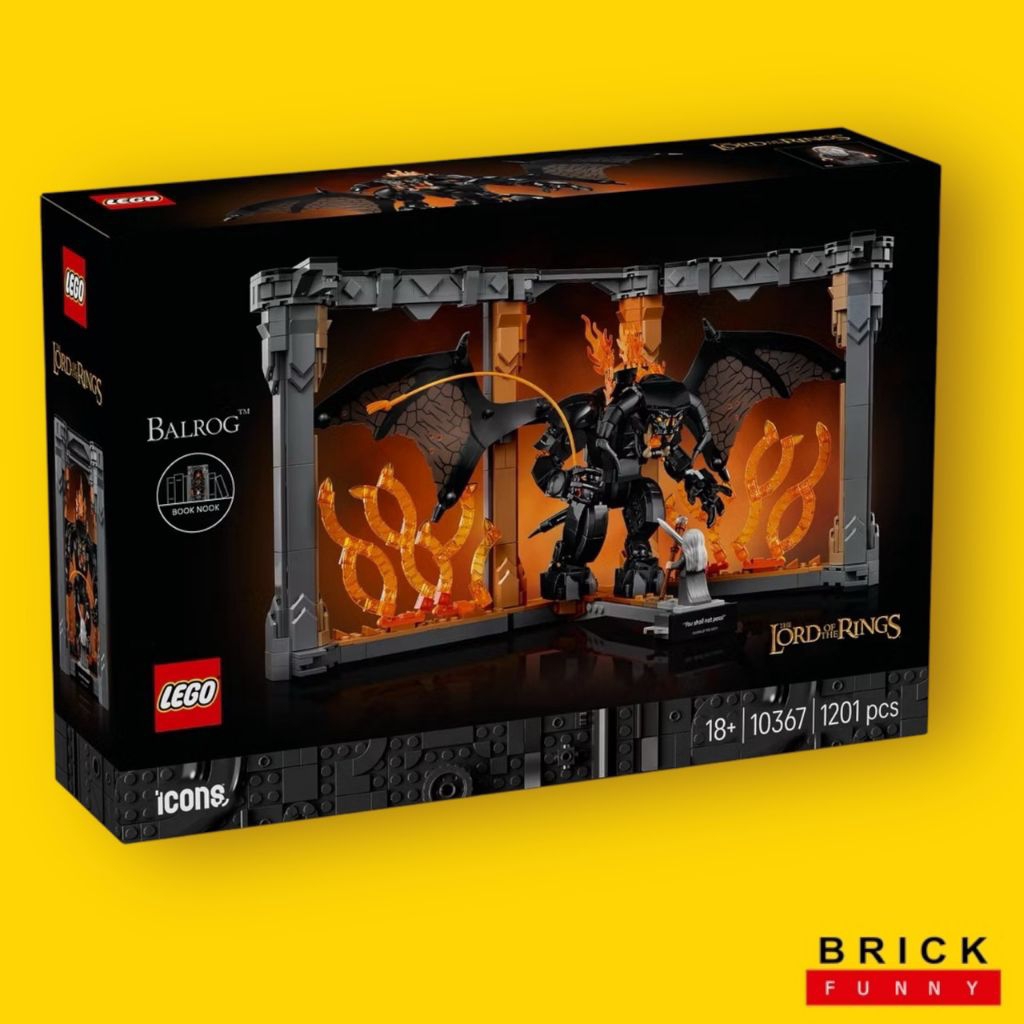 Lego Lot of The Rings 10367 The Lord of the Rings: Balrog™ Book Nook สินค้าเข้าใหม่ ของแท้ ❤❤❤