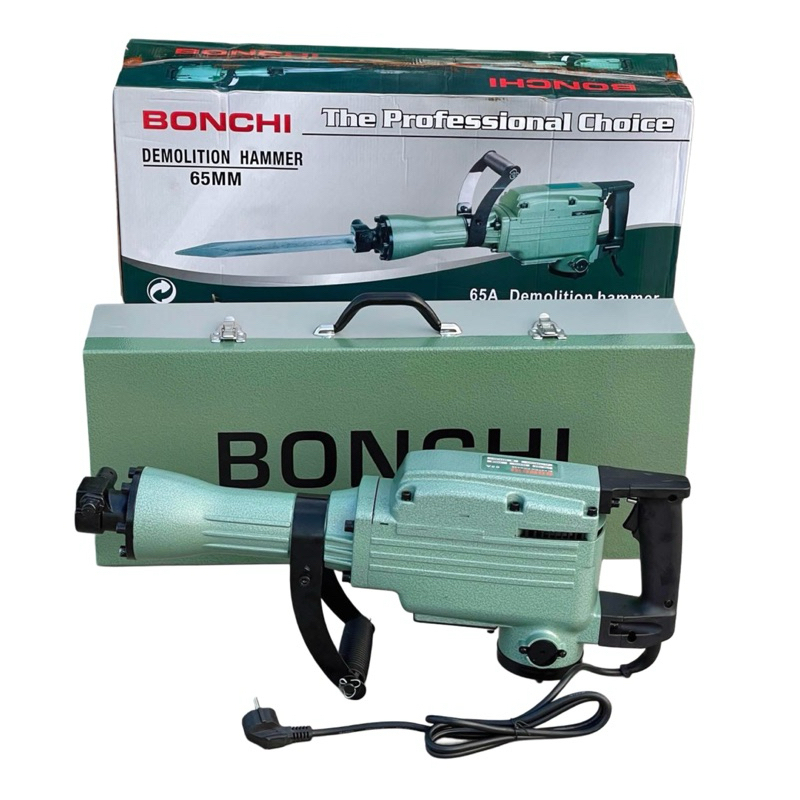 BONCHI สกัดปูน แย็กไฟฟ้า 65A  ของแท้จากญี่ปุ่น รุ่นใหม่ 3500วัตต์ (รุ่นงานหนัก)