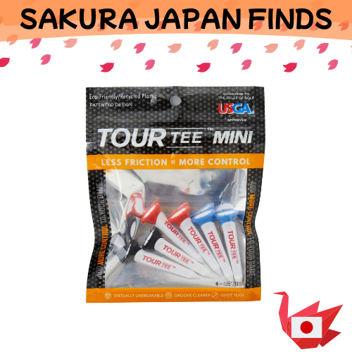 Tour Tee Mini Mix Golf Tee 6pcs T-491-990 [ Direct from Japan ]