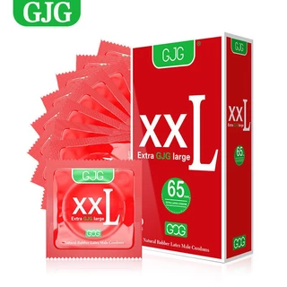 XXL ถุงยางอนามัยไซส์พิเศษ 55,56,58,60,65 (1กล่อง มี10ชิ้น)