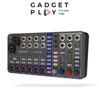 [กรุงเทพฯส่งด่วน] Zoom LiveTrak L-6 มิกเซอร์อัดเสียง 6 แทร็ก…