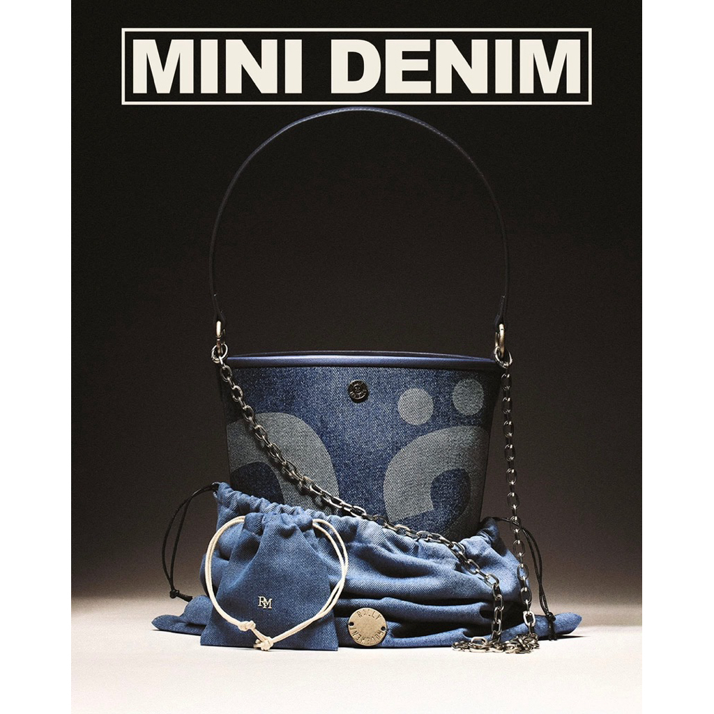 [โค้ดลด 20-30%]  💙Rally The Bag Mini Denim แท้พร้อมส่งต่ำช้อป