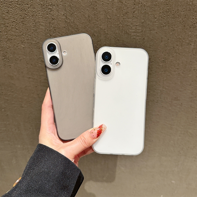 แฟชั่นmatteโปร่งแสงเคสโทรศัพท์สําหรับiphone 12 13 14 15 16 Promax 14 Plus X MAX XS 7 8plus Ultra 12pro 11pro max - รูปที่ 6