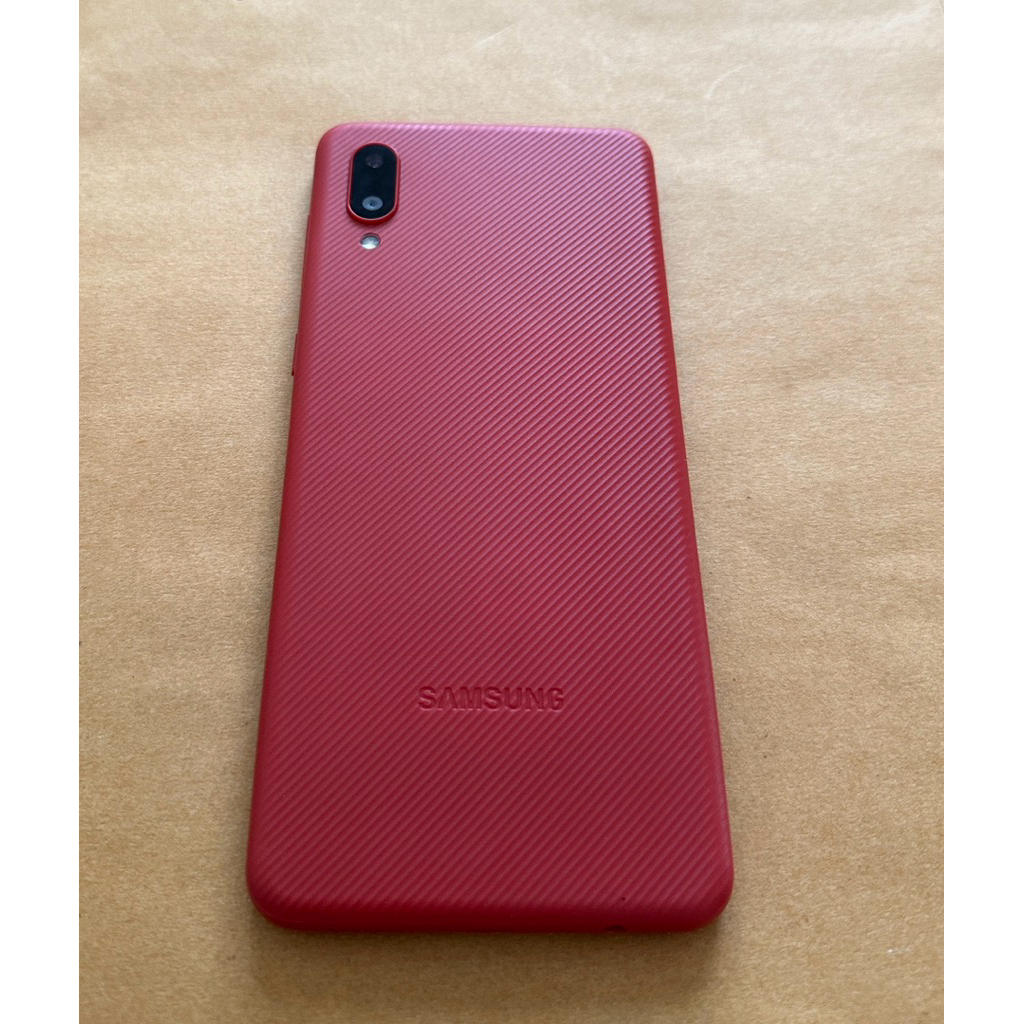 Samsung galaxy A02 แดง / Samsung A02