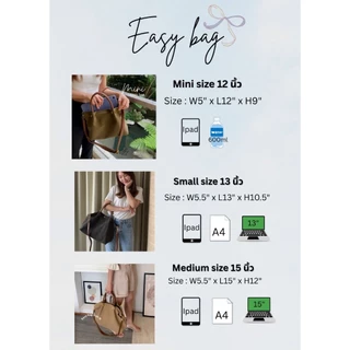 (แท้💯)cottalogs รุ่น MINI Easy bag พร้อมส่งครบสี
