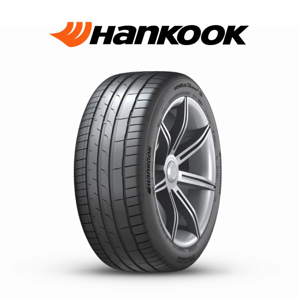 ยางรถยนต์ HANKOOK 255/45 R19 รุ่น VENTUS S1 EVO3 EV K127 104W T1 S-A *CH *OE TESLA MODEL Y (จัดส่งฟร