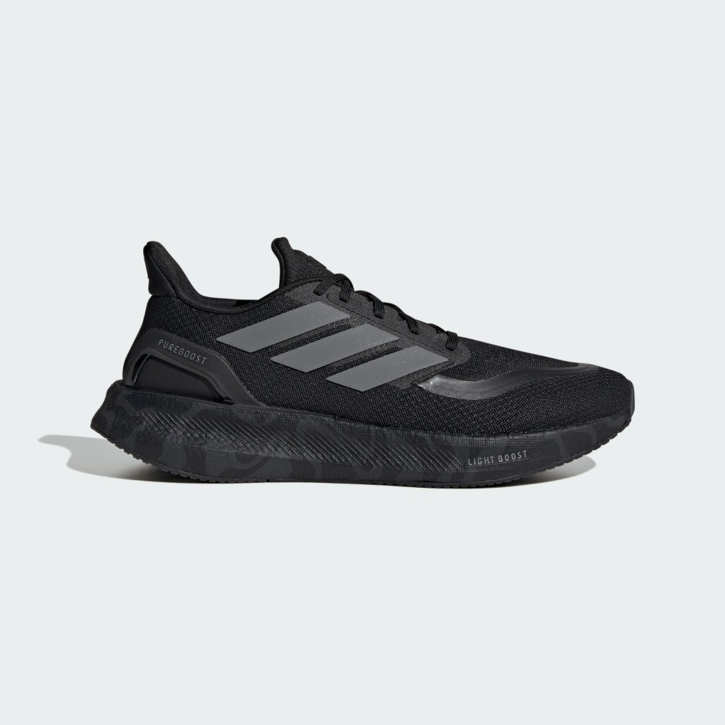 Adidas รองเท้าวิ่งผู้ชาย Pureboost Light 24 | Core Black/Iron Metallic/Carbon ( JR5130 )