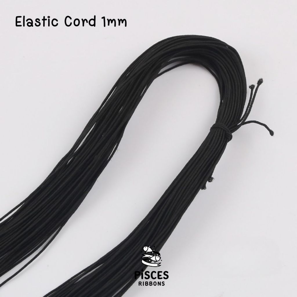 1 ม้วน【25 หลา】/【350 หลา】*ยางยืดคอร์ด 0.3 มิล / 3 มิล Elastic Cord 0.3mm / 1 mm. – High Elasticity Round Rubber String - รูปที่ 3