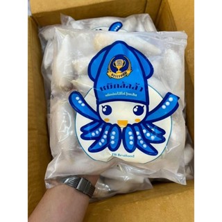 หมึกยัดไส้หมู ลันล้าา แพ็ค500กรัม แช่แข็ง สดสะอาด สะดวกใช้