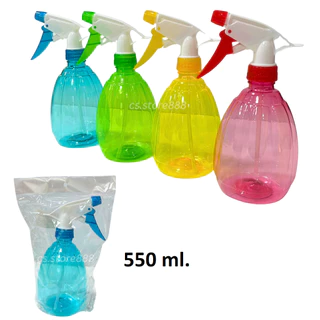 ฟ๊อกกี้ฉีดน้ำ 500-600 ml กระบอกฉีดน้ำ ขวดสเปรย์ฉีดรดน้ำ ใช้ใส่ของเหลว แอลกอร์ฮอล์ล้างมือ พกพาสะดวก หลากสี