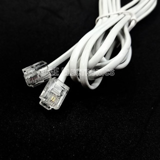 สายโทรศัพท์บ้าน สีขาว (1 เส้น) *!SALES!พิเศษ*