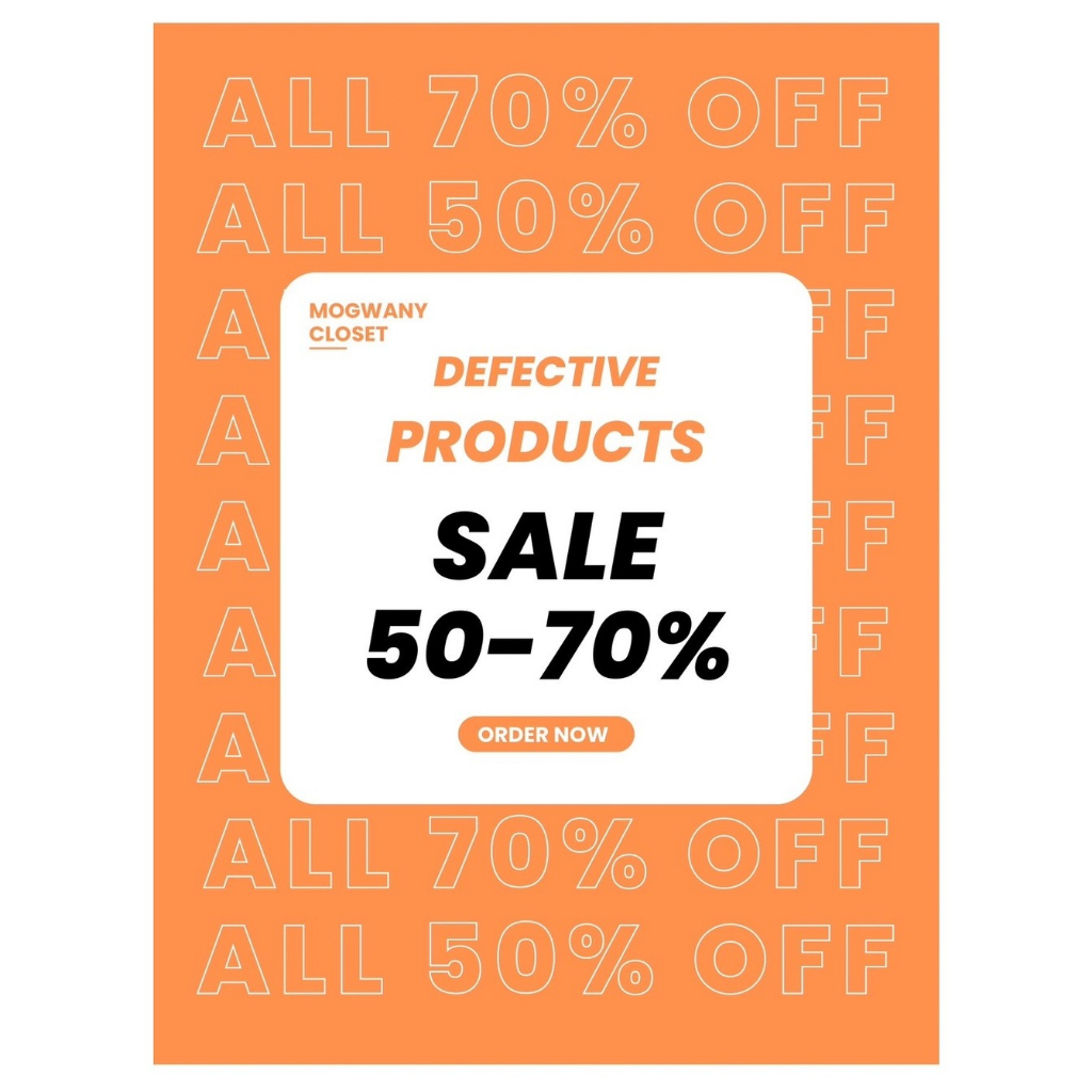 Defective Products 50%-70% #สินค้ามีตำหนิ #3