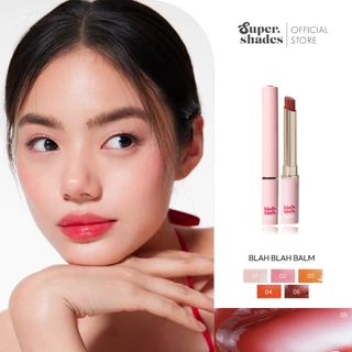 [ลดล้างสต็อค] SuperShades Blah Blah Balm บลาบลาบาล์ม ลิปบาล์มตัวดัง ซุปเปอร์เฉด แก้ปากคล้ำ เสกปากสวยฉ่ำ 3g