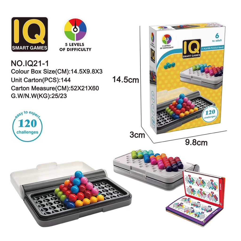 IQ GAME TOY เกมส์ตัวต่อเสริมไอคิว เสริมสร้างพัฒนาการ