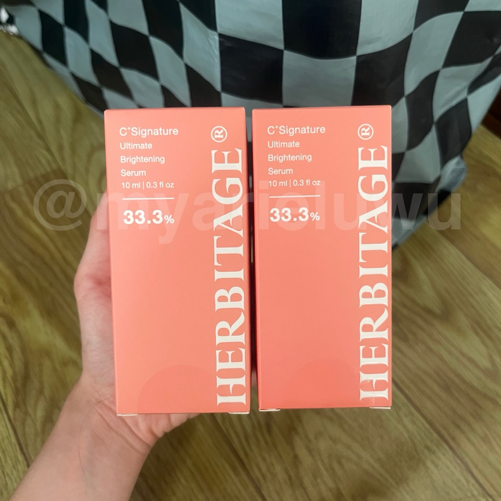 ส่งต่อ HERBITAGE C+SIGNATURE 33.3 Ultimate Brightening Serum
