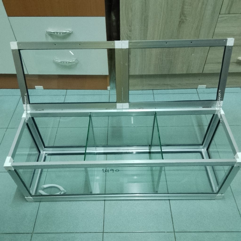ตู้ผลไม้ กดสั่งครั้งละ1ชิ้น 90 cm 3 ช่อง 2 บานเปิด 30*90*30 ซม.