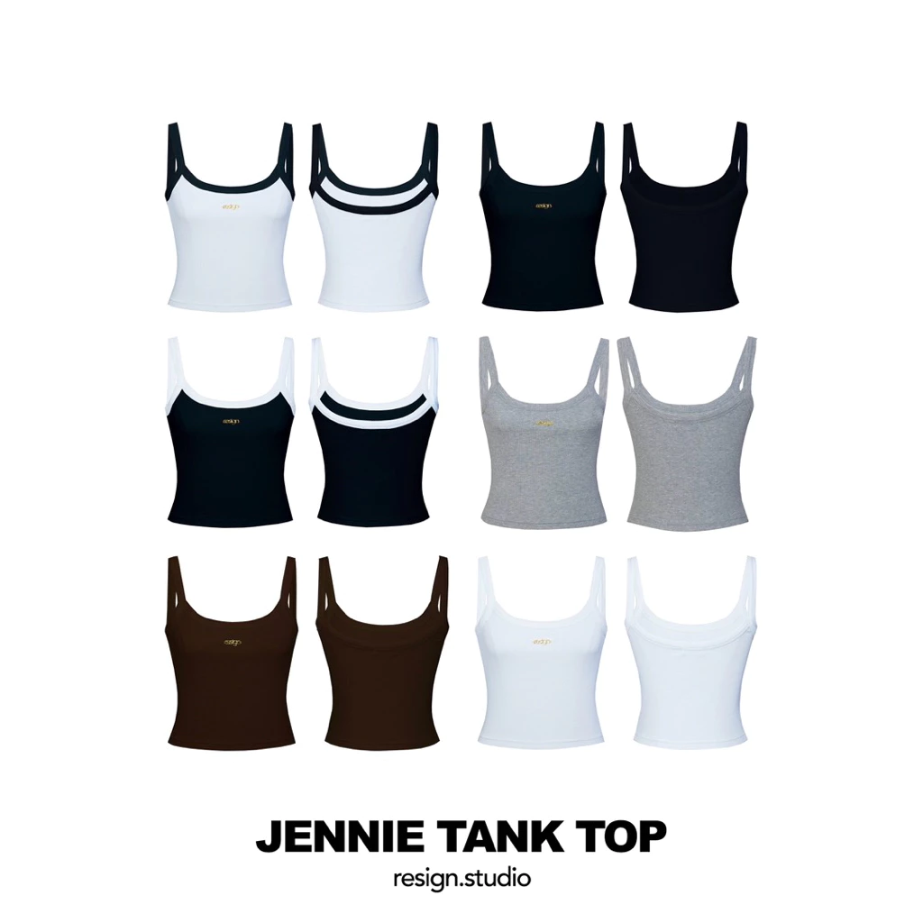 resign studio - JENNIE TANK TOP
