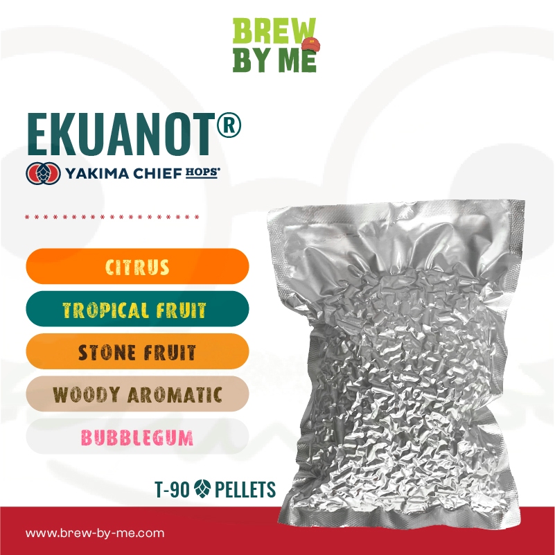 ฮอปส์ Ekuanot (US) PELLET HOPS (T90) โดย Yakima Chief Hops | ทำเบียร์ Homebrew