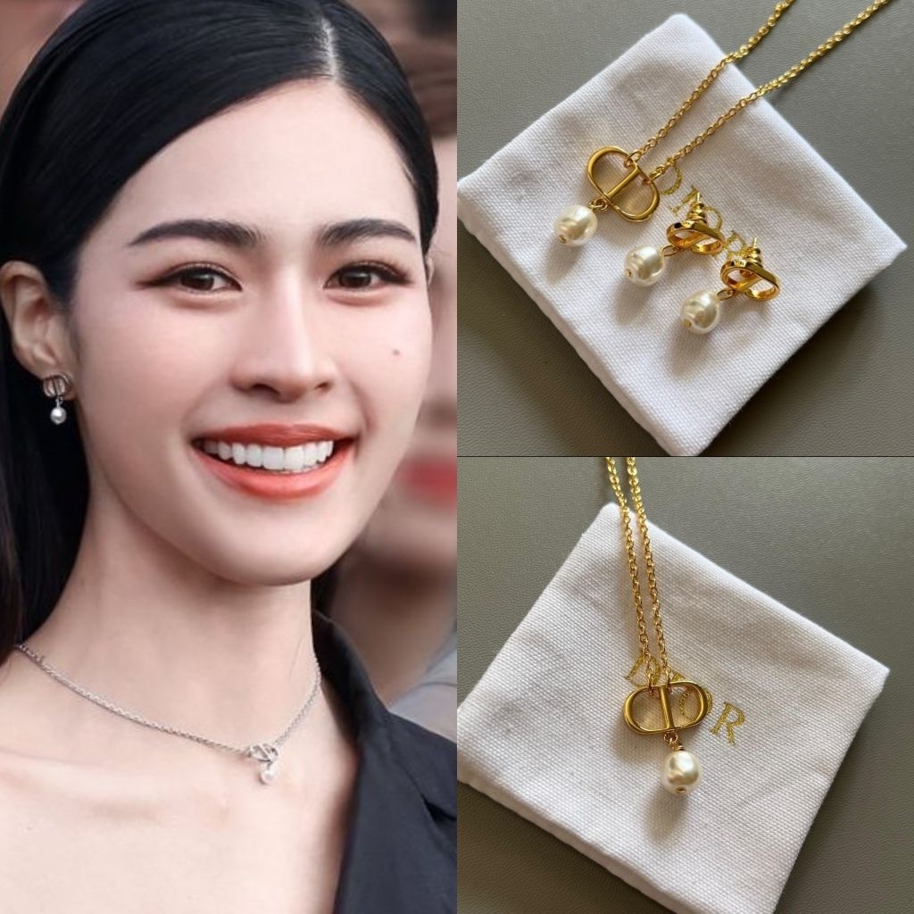 สร้อยคอ D งานวีไอพี งานสวย สินค้าพร้อมส่ง N072 N185