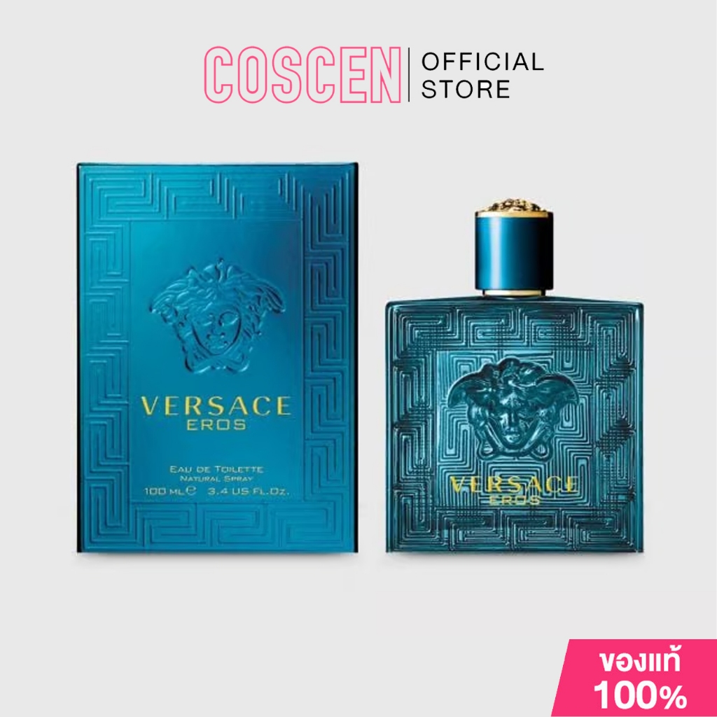 Versace Eros Eau de Toilette EDT 50/100ML น้ำหอมเวอร์ซาเช่