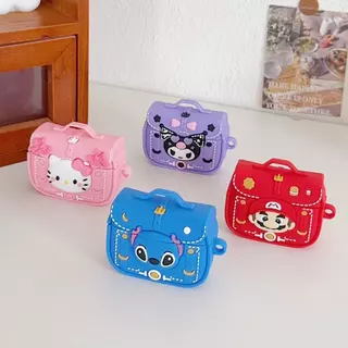 เคสหูฟัง เคสแอร์พอร์ต ลายการ์ตูนใช้ได้กับรุ่นกับหูฟังรุ่น AirPods4 สินค้าพร้อมส่ง