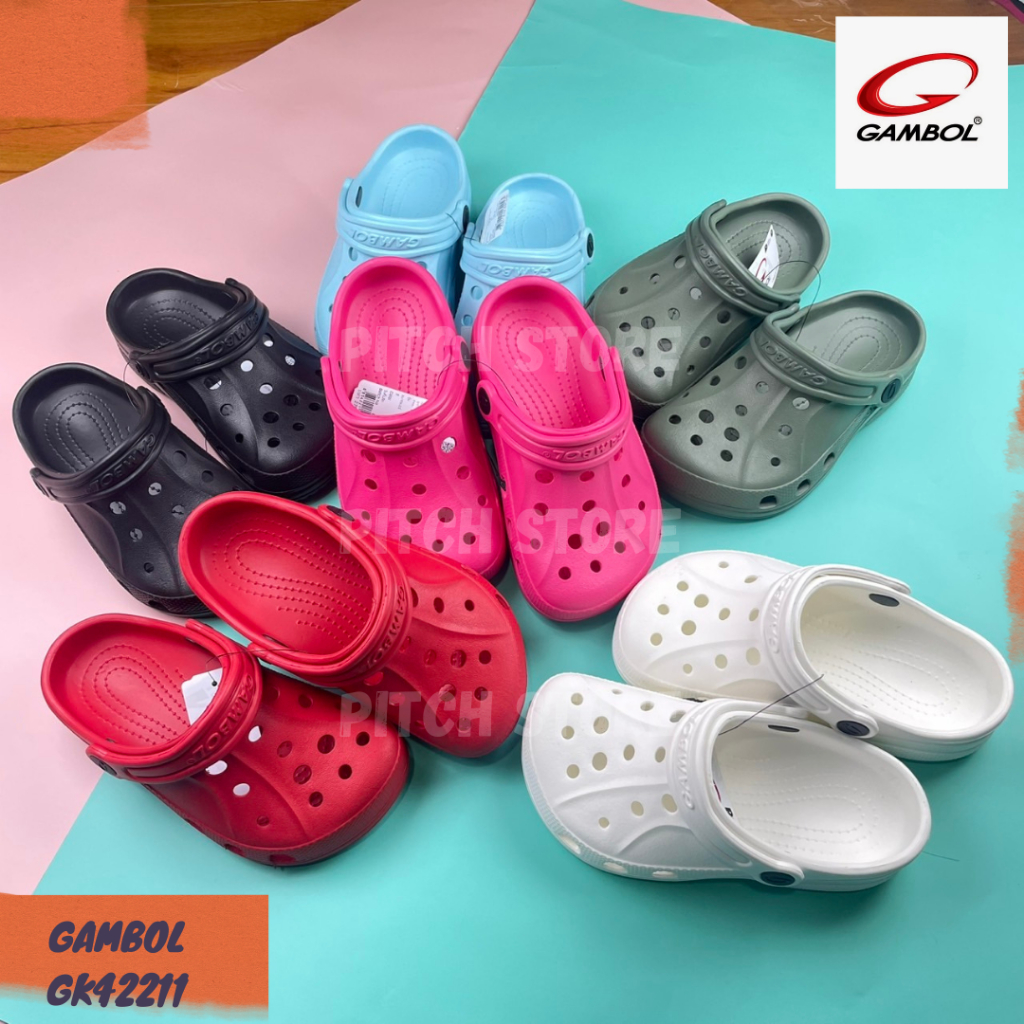 Gambol รองเท้าแตะแบบสวมเด็กหัวโต รุ่น GK42211 (32-35)