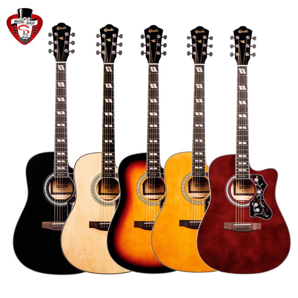 Kazuki Deluxe DLKZ-41C GEN2 กีตาร์โปร่ง ขนาด 41 นิ้ว