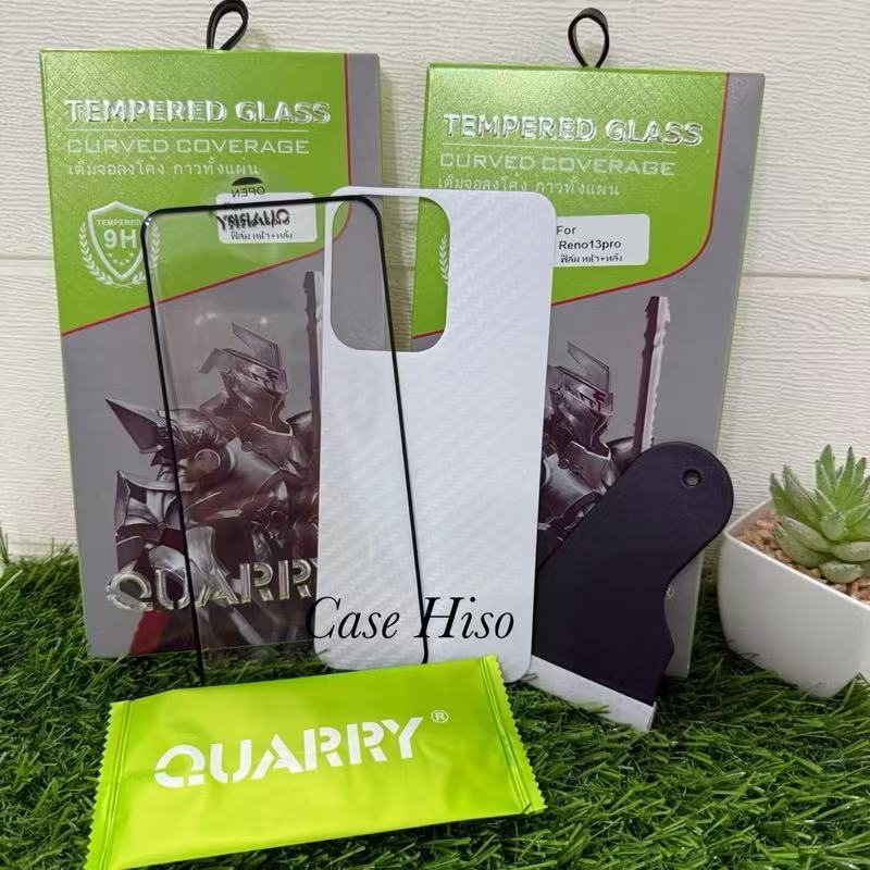 ฟิล์มกระจก For Oppo เต็มจอ สำหรับ Reno 13 12 11 10 Pro Reno8T Find X8Pro Reno10Pro+ ฟิล์มนิรภัย
