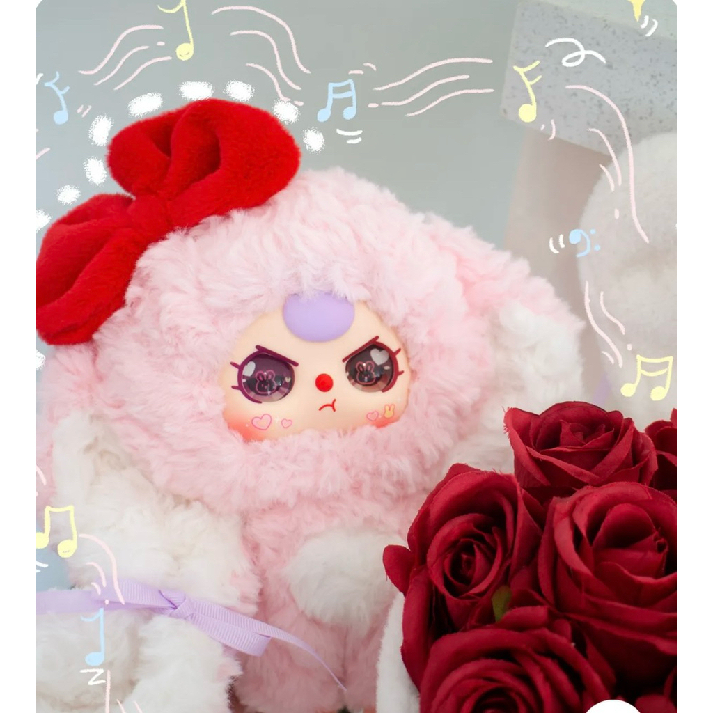 พร้อมส่งจากไทย ( จุ่มเดียว ) พวงกุญแจ Baby three bunny กระต่ายดีเทิร์น ของแท้ 100% - รูปที่ 2