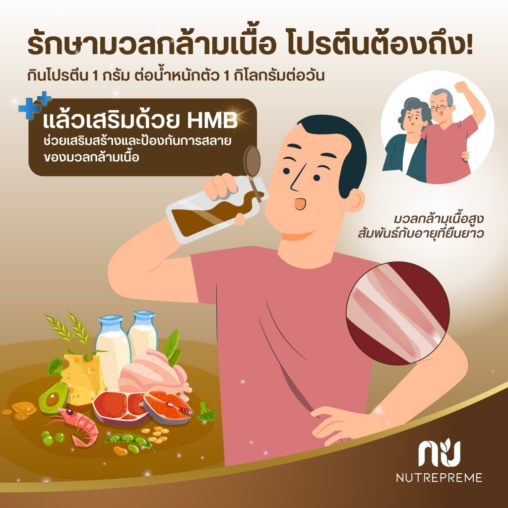 [Official Store]  Nutrepreme Pro23 นิวทรีพรีม โปร23 Choco HMB ขนาด 800 กรัม กลิ่นดาร์กช็อคโกแลต - รูปที่ 3