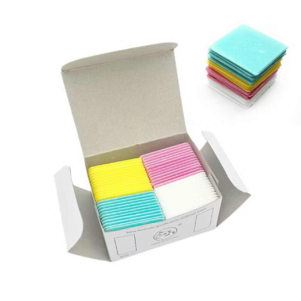 MJF SEWINGชอร์กขีดผ้าคละสี เขียนง่าย ลบสะอาดไม่ทิ้งรอย ชอร์กละลาย PANDAคละสีรุ่นใหม่ 1กล่องมี50อัน