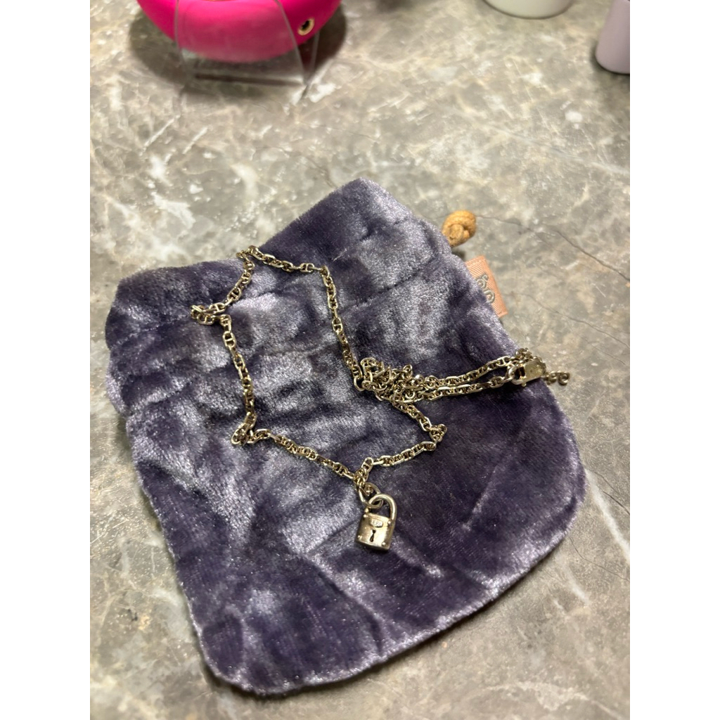 สร้อยคอ grumpy, Padlock Necklace Set (สร้อยพร้อมจี้ 1 ชิ้น)