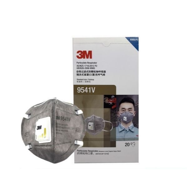 3M หน้ากากกรองฝุ่น 9541V (1กล่อง/20ชิ้น)