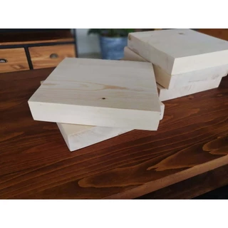 ไม้แผ่น สนนอก สั้น สำหรับงานไม้ DIY ขัดเรียบทุกแผ่น หนา 3.5 cm