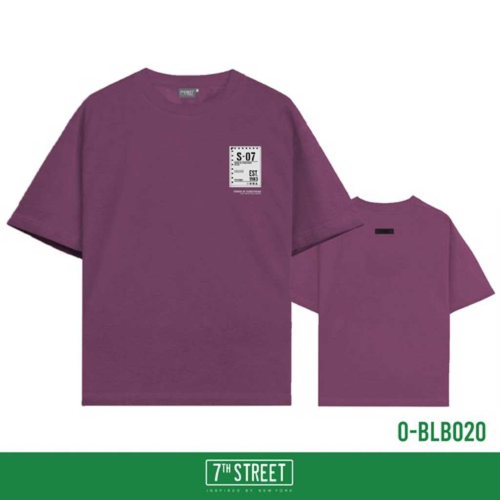 7th Steet (ของแท้) Oversize รุ่น O-BLB020