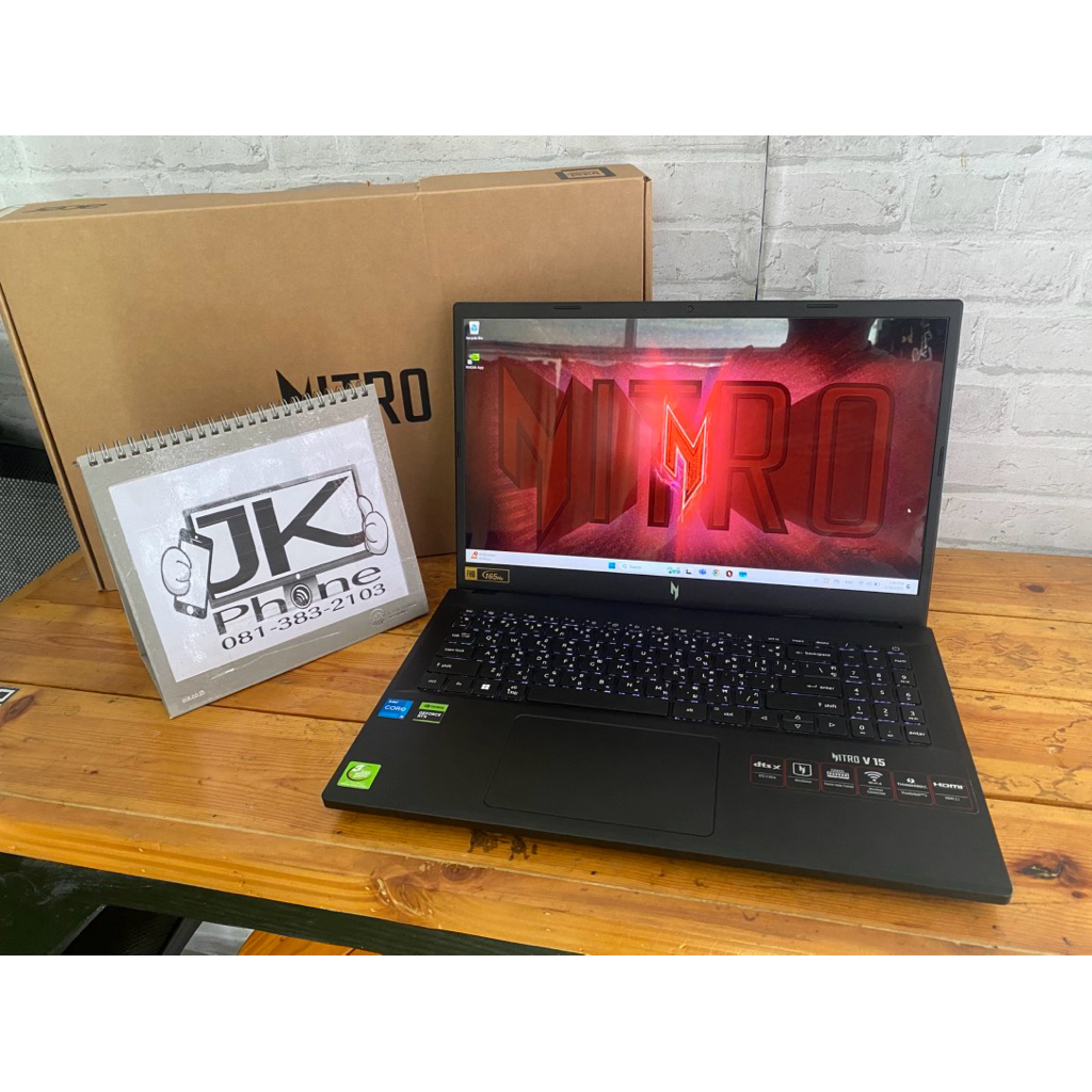 โน๊ตบุ๊คเกมมิ่งมือสอง Acer Nitro V15 ANV15-55NS