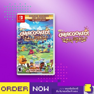 [+..••] พร้อมส่ง | NSW OVERCOOKED! ALL YOU CAN EAT (เกม Nint…