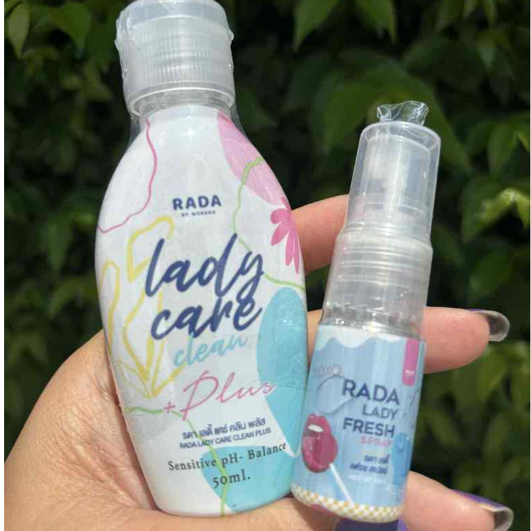 RADA รดา ‼️ส่งฟรี ‼️(ปิดชื่อสินค้า) รดาเลดี้แคร์และรดาเลดี้เฟรชสเปรย์  สเปรย์รดาเลดี้เฟรชและเจลล้างจุดซ่อนเร้นผู้หญิง