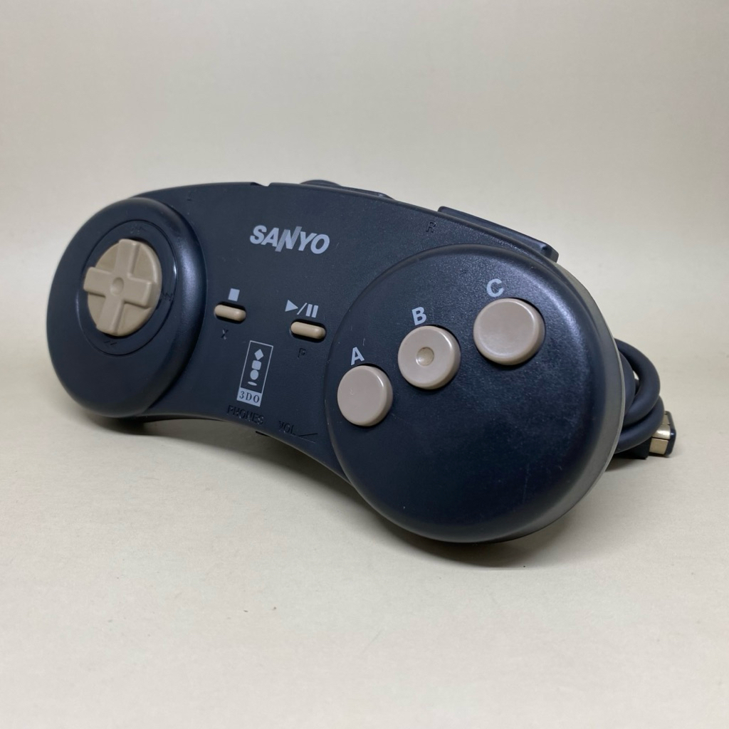 [Rare] SANYO 3DO Game Controller (3DO) | SANYO Original Wire Controller for 3DO Console | IMP-CP1 | 