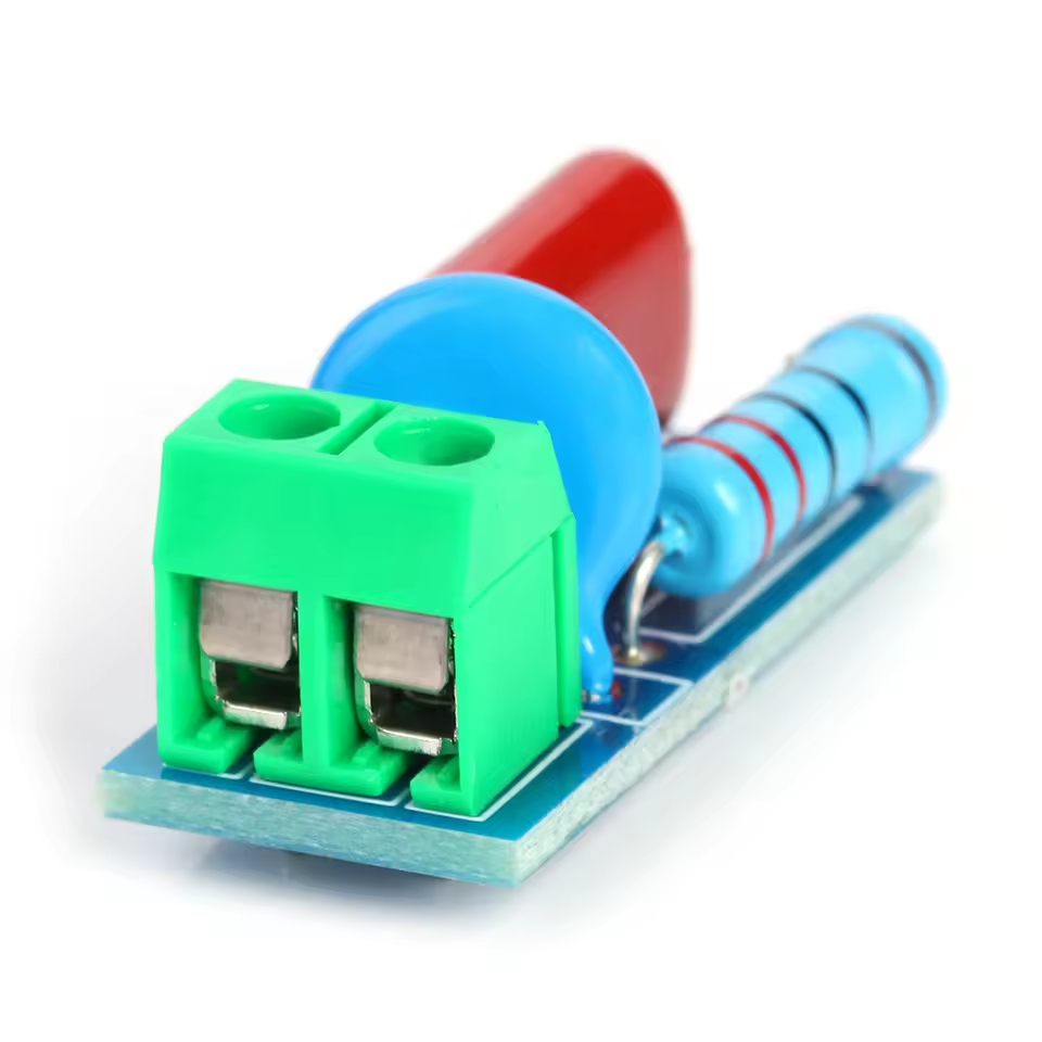 RC Absorption Circuit Module Relay Contact Protection Resistance Surge AC/DC 5V-400V Snubber Board