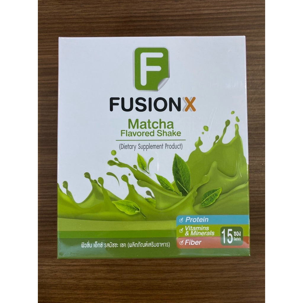 FUSION X Matcha (ฟิวชั่น เอ็กซ์ ชาเขียว) 15 ซอง