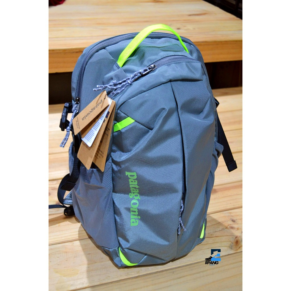 กระเป๋าเป้ กระเป๋า"Patagonia"สะพายหลังสำหรับสัมภาระ ขนาด26L สีเทาแทบเหลืองล้วน สินค้ามีพร้อมส่ง
