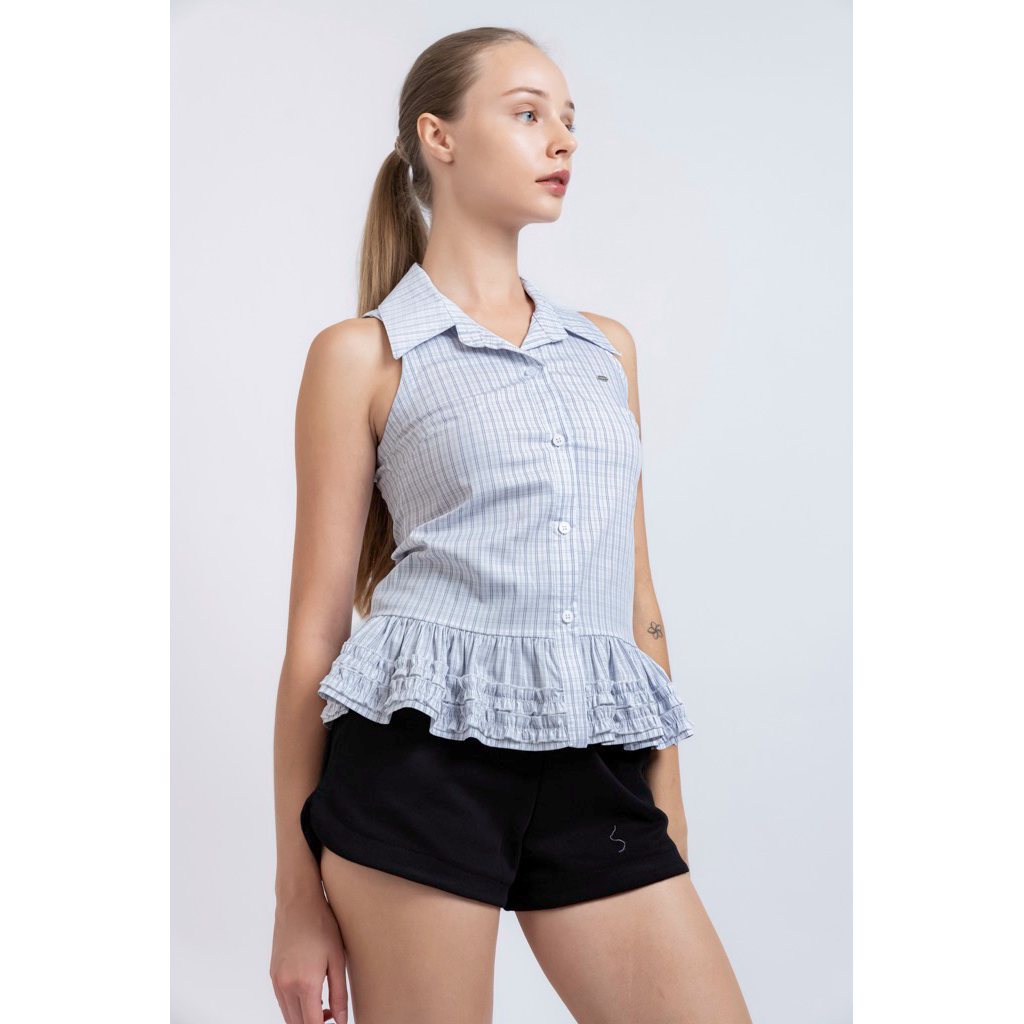 MYSIS Ruffle Collar Chic ราคา ถูกที่สุด ดีลบีเคเค แกลเลอรีภาพที่ 2