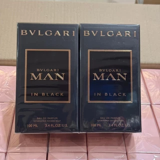 Bvlgari Man In Black For Men EDP 100 ml. กล่องซีล ป้ายไทย