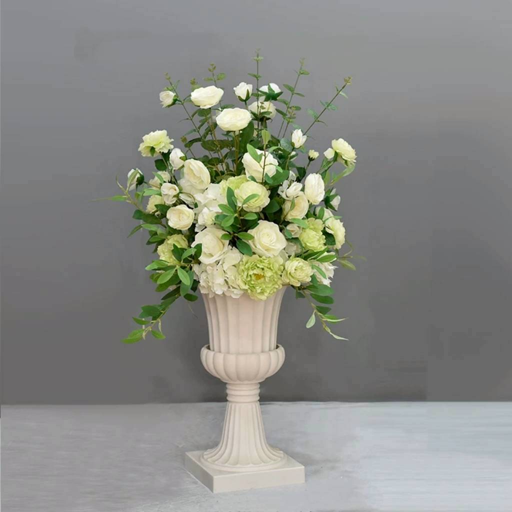 กระถางสไตล์โรมัน เรียบหรู กระถางพลาสติก กระถางต้นไม้แต่งบ้าน(พร้อมส่ง)MX - รูปที่ 3