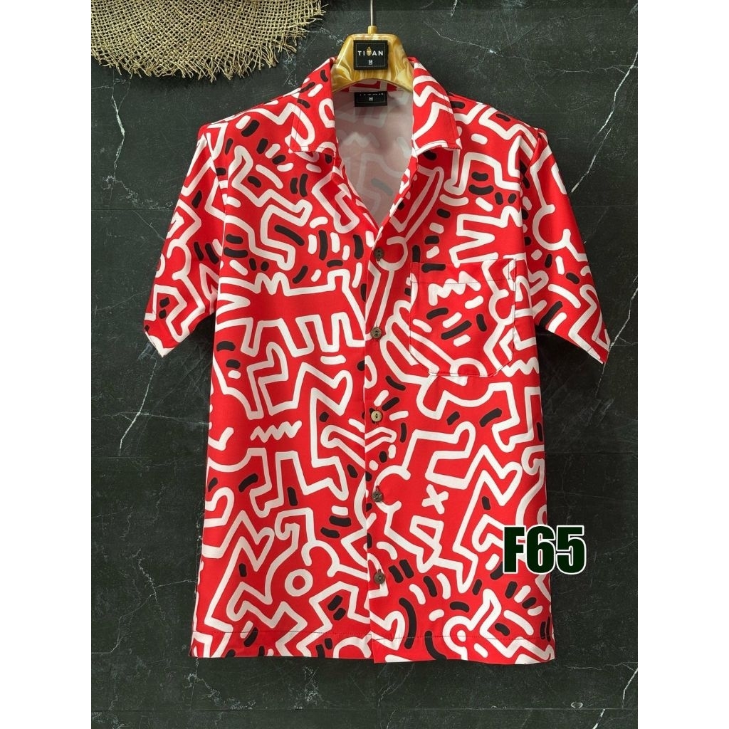 เสื้อเชิ้ตผู้ชาย ผู้หญิงใส่ได้ F65